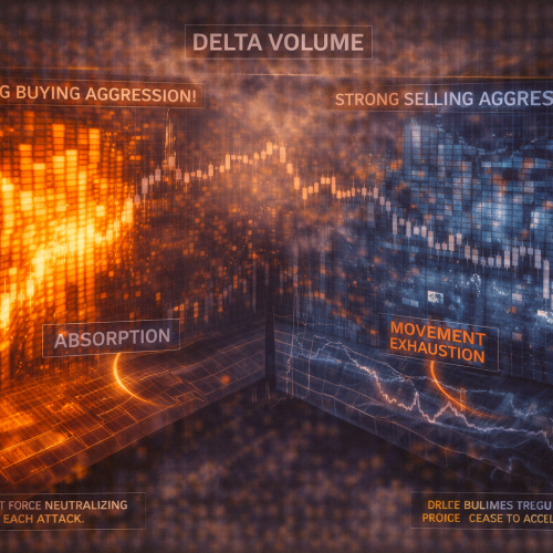 Volume Delta e divergências: quando a agressão compradora/vendedora não empurra o preço (e o que isso revela)