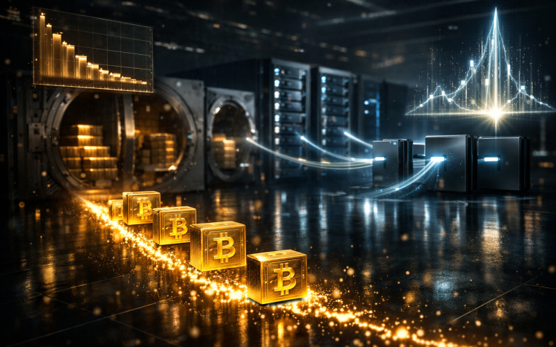 Bitcoin: queda na emissão líquida pós-halving começa a impactar oferta em exchanges