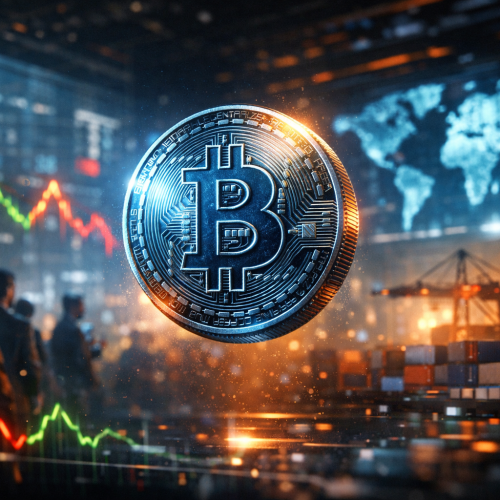Bitcoin reage a tarifas e volta a mostrar sensibilidade ao macro