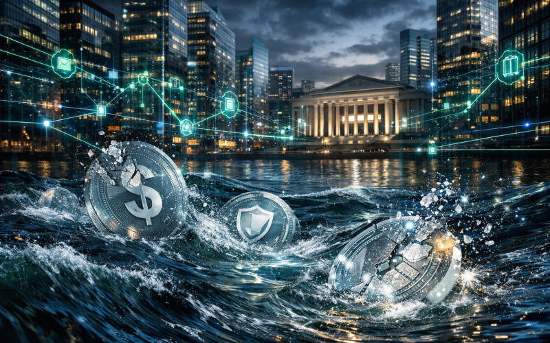 FMI publica estudo sobre risco sistêmico em stablecoins e alerta para liquidez e fire sales