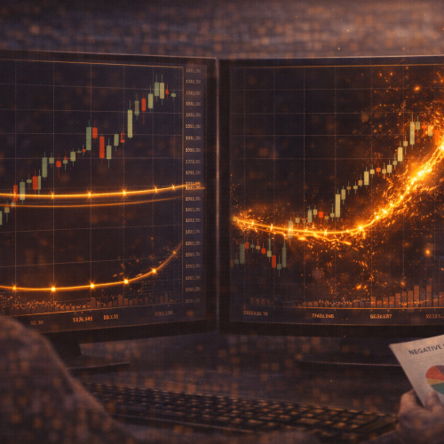 Gamma positivo vs gamma negativo: por que o preço “trava” em alguns dias e acelera em outros (o papel dos dealers)