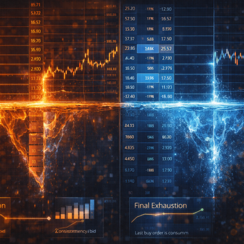 Iceberg orders e absorção: como o fluxo “esconde” intenção (e como diferenciar absorção de exaustão)