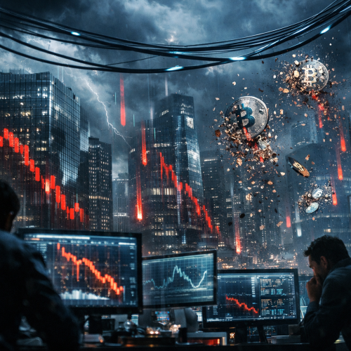 Queda de Bitcoin, Ethereum e XRP expõe efeito de liquidações e pressão macro no mercado cripto