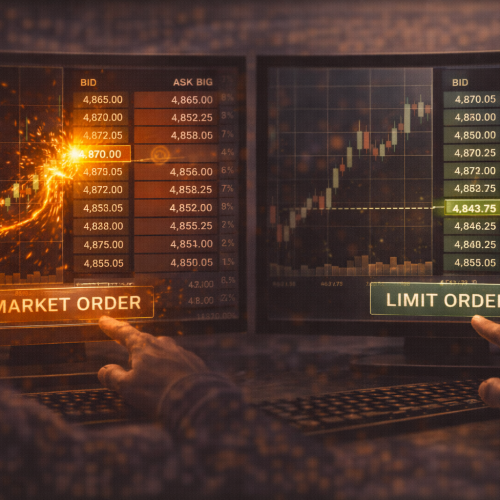 Ordem a mercado vs ordem limitada: por que execução importa mais que “a estratégia perfeita”
