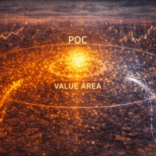 POC e Value Area: por que o preço “volta” para onde mais negociou (e como identificar quando o POC segura ou quando ele rompe)