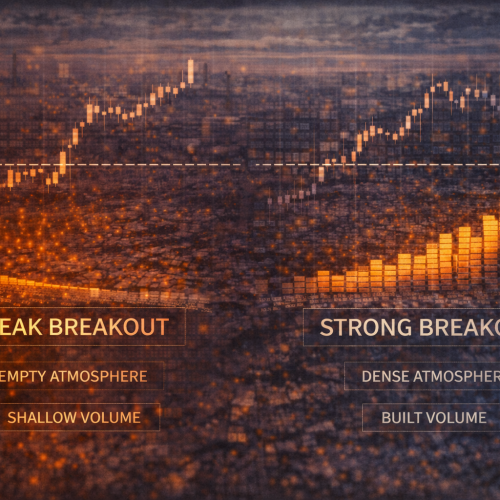 Rompimento com pouco volume falha mais (armadilha) e como validar continuidade com volume por preço sem entrar atrasado