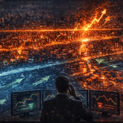 Suporte e resistência por fluxo: rompimento real vs caça-liquidez